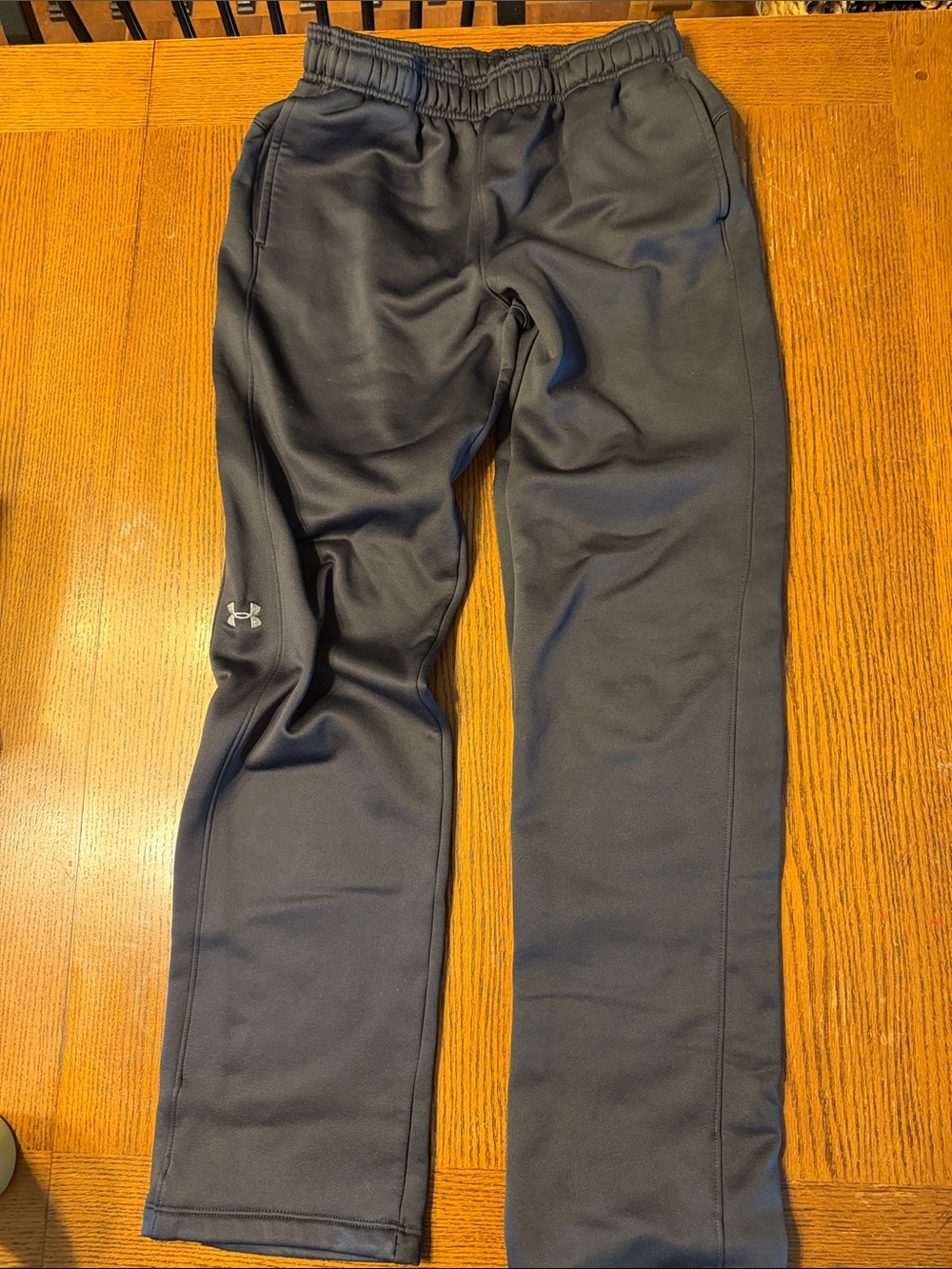 Under Armour Black Performance Cold Gear Sweat pants with Logo